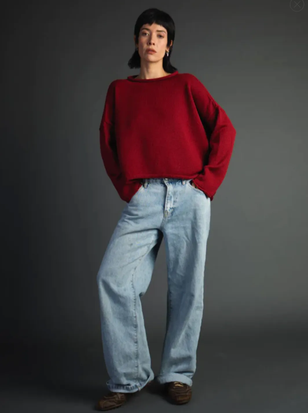 Luna Gallery Merino Wool Roll Neck Jumper