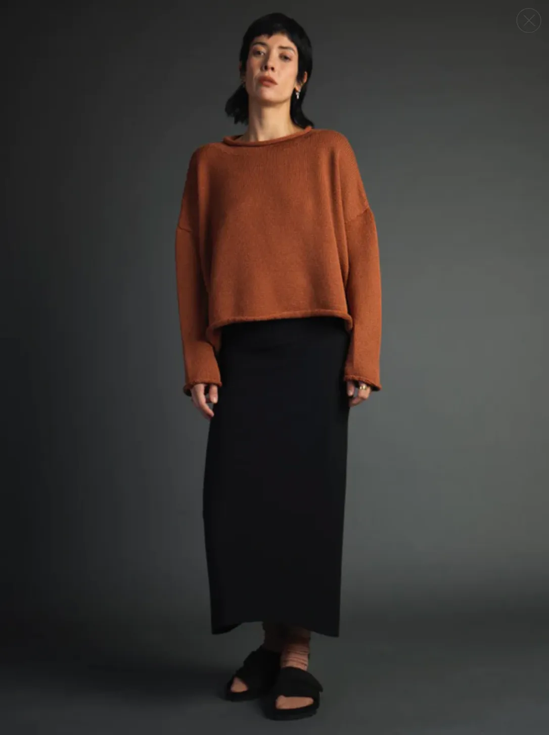 Luna Gallery Merino Wool Roll Neck Jumper