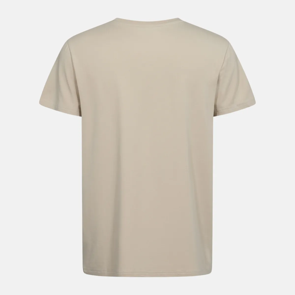 Lys khaki crew neck bambus t-shirt