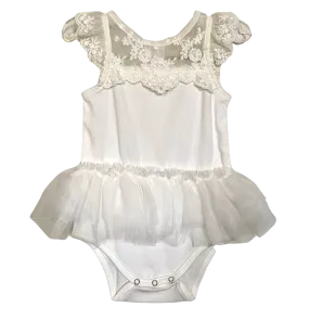 Maeli Rose Lace Tutu Bodysuit