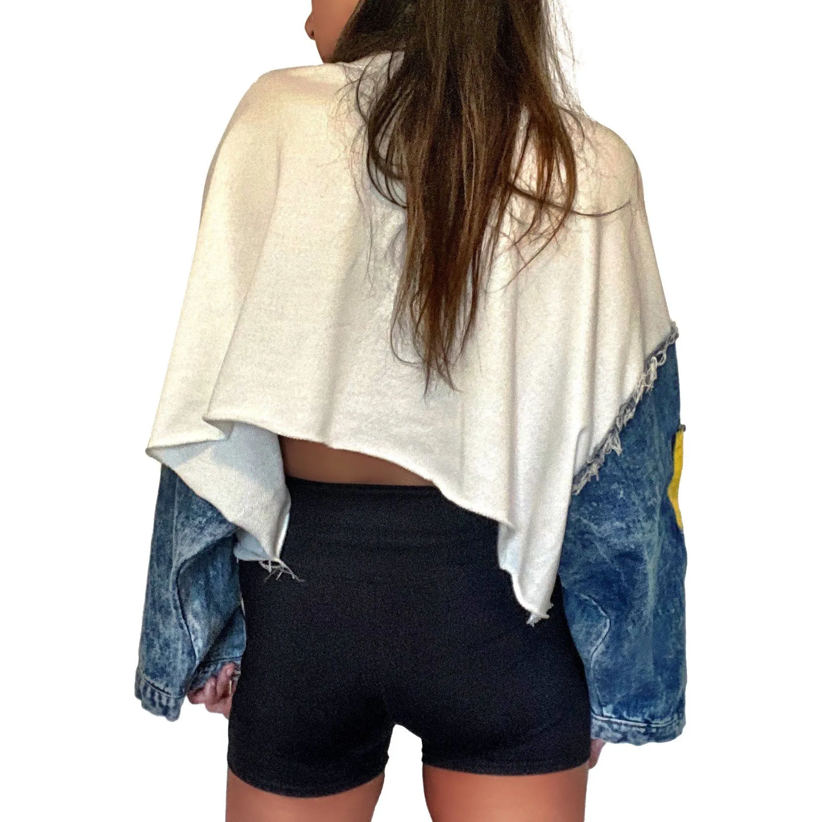'MELTING LIGHTNING' PAINTED SWEATSHIRT