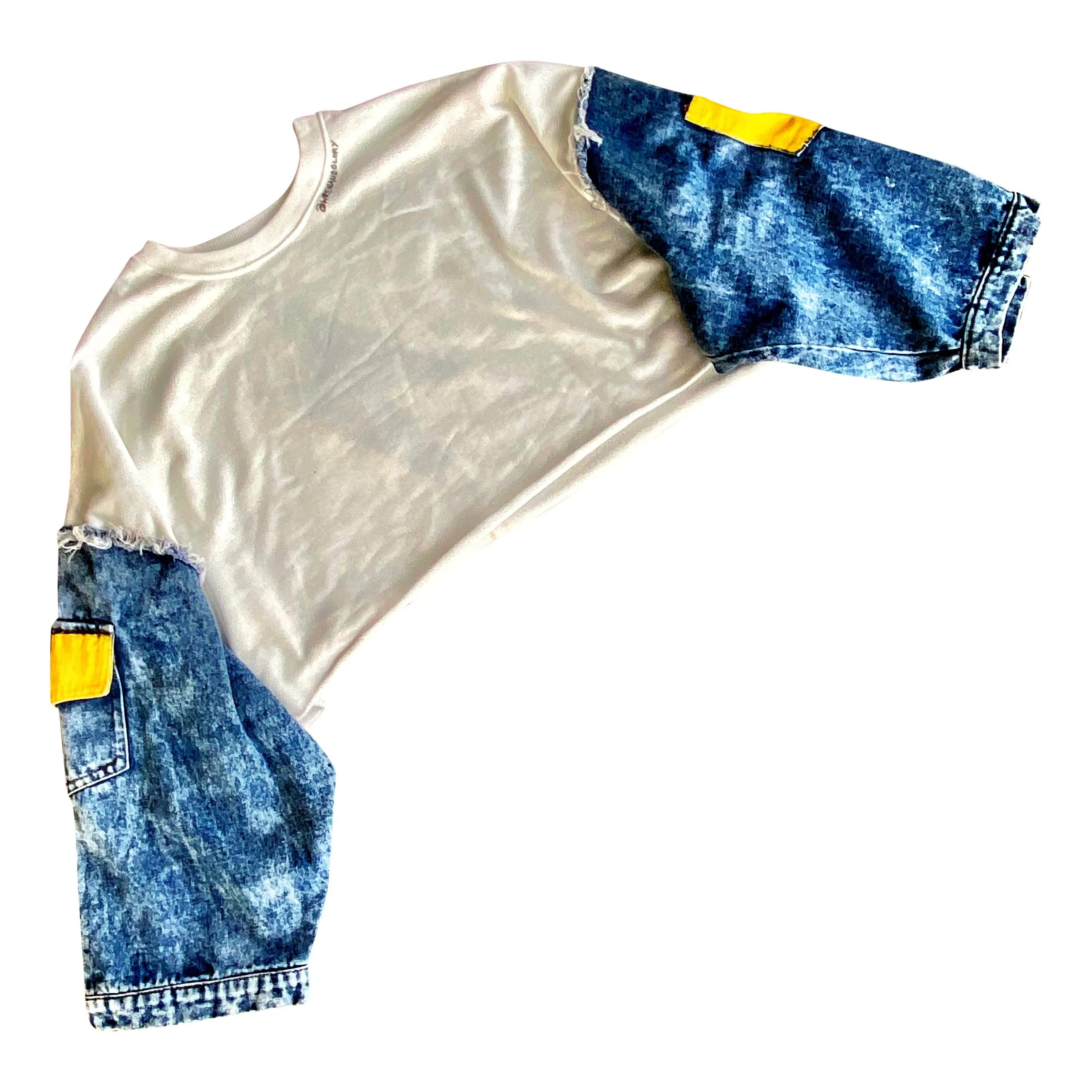 'MELTING LIGHTNING' PAINTED SWEATSHIRT
