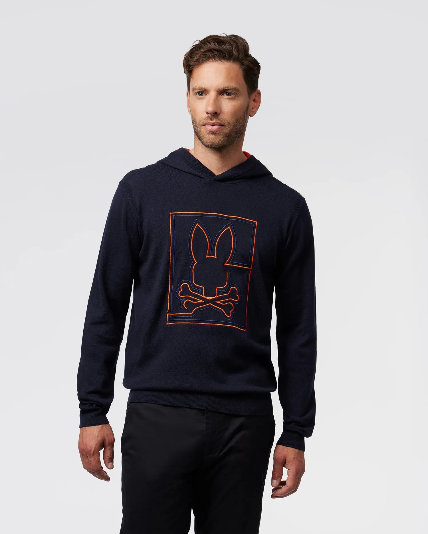 MENS CHESTER HOODED SWEATER - B6E520Z1SW