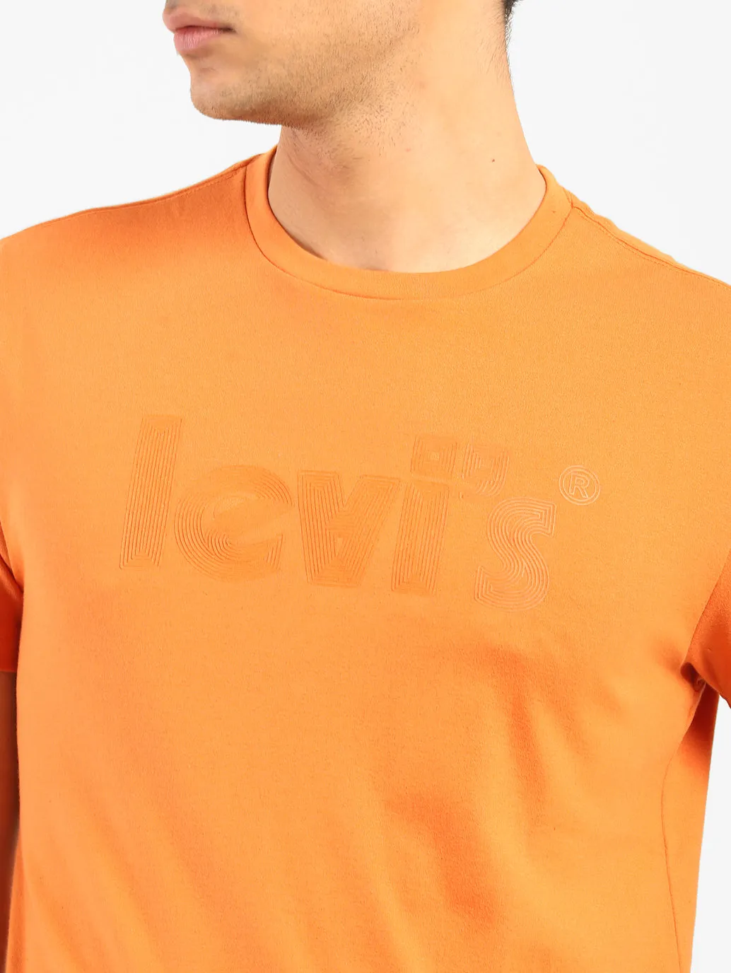 Men's Solid Slim Fit T-shirt