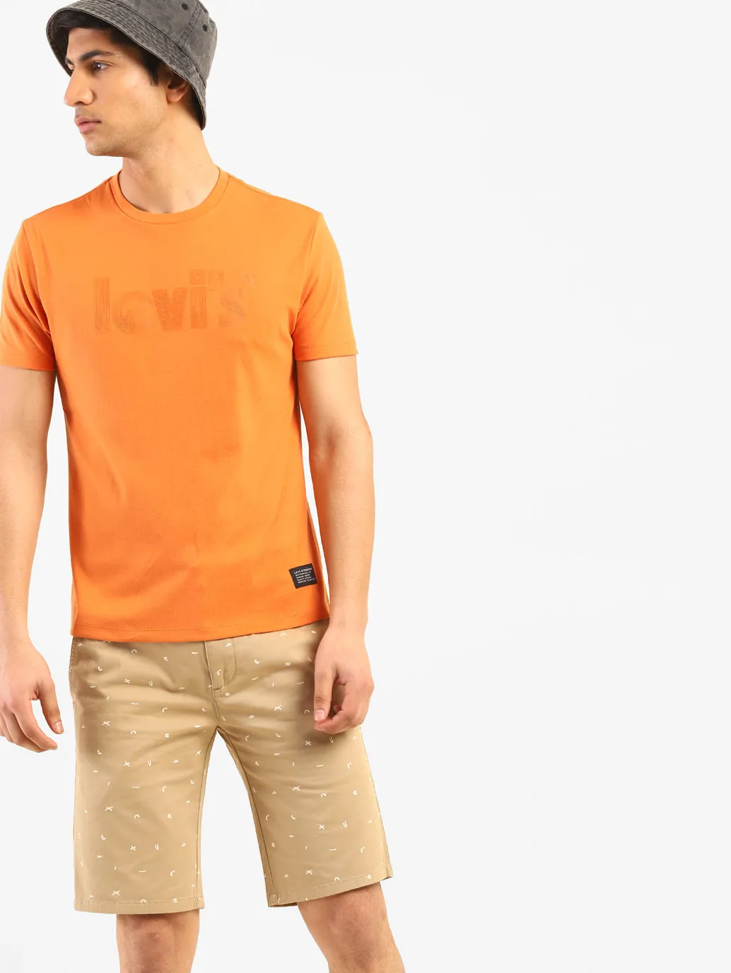 Men's Solid Slim Fit T-shirt