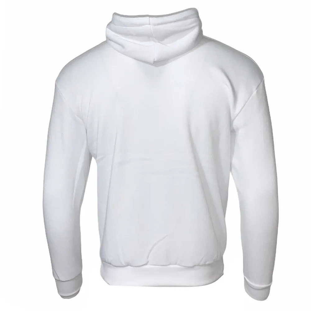 Mens Sweatshirt Pullover Hoodie Embroidered Bear Long Sleeve Pocket Sweater