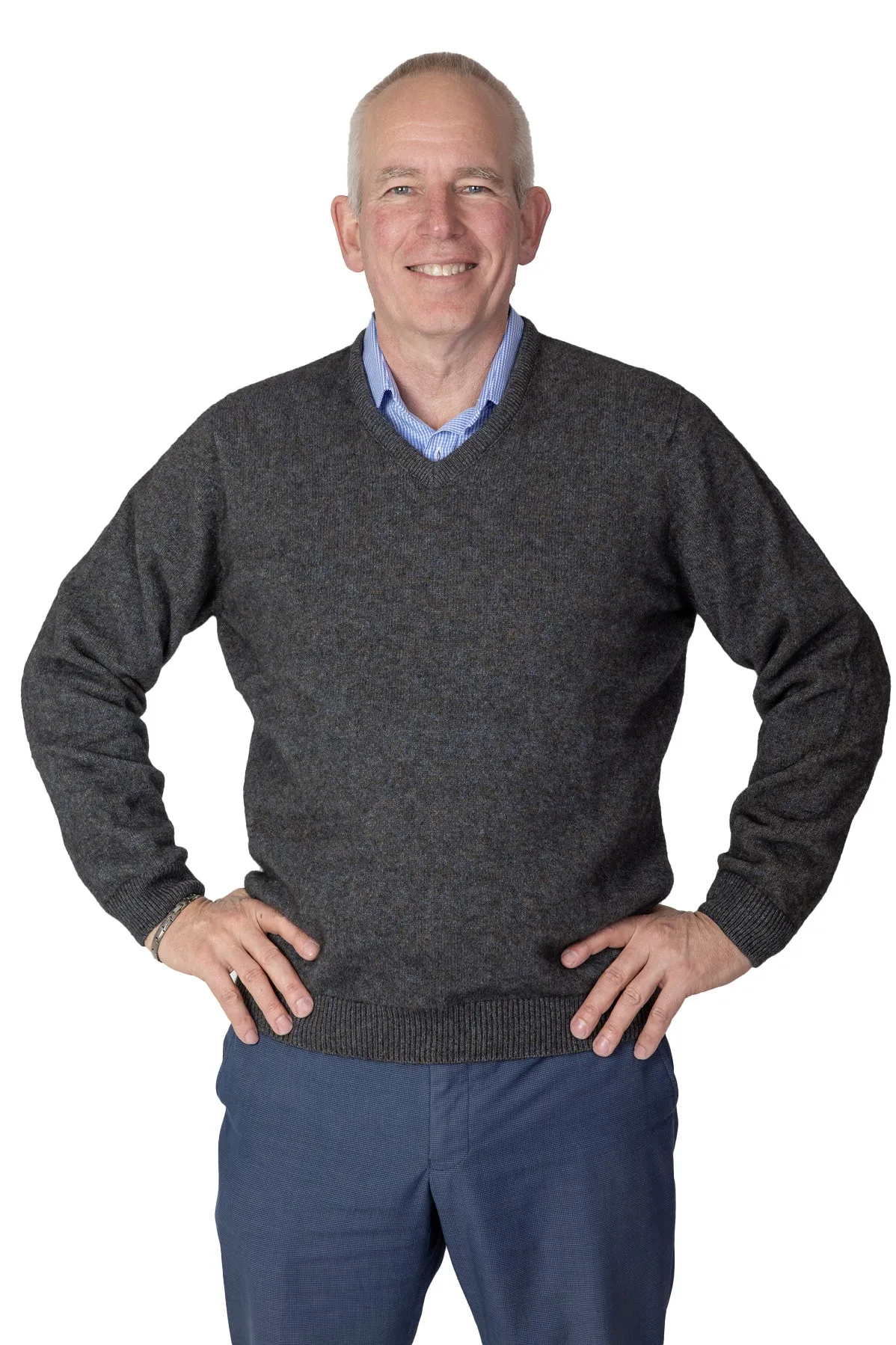 Merino Possum V-Neck Jumper