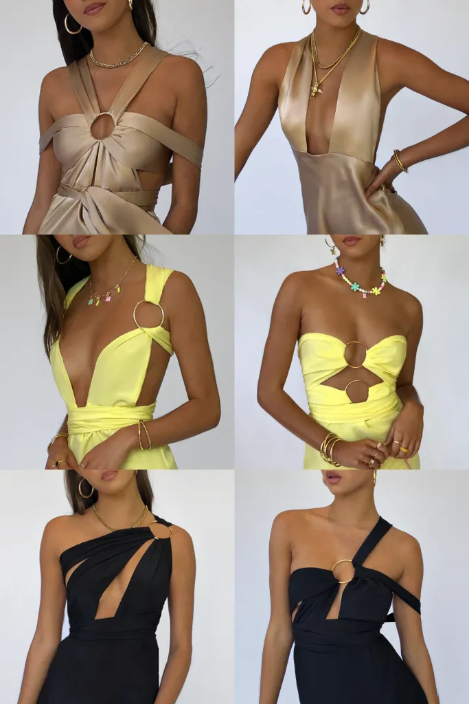 MULTIWAY GINNY GOWN - NIGHT NYMPH SILK