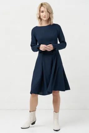 Natural linen dress Justina