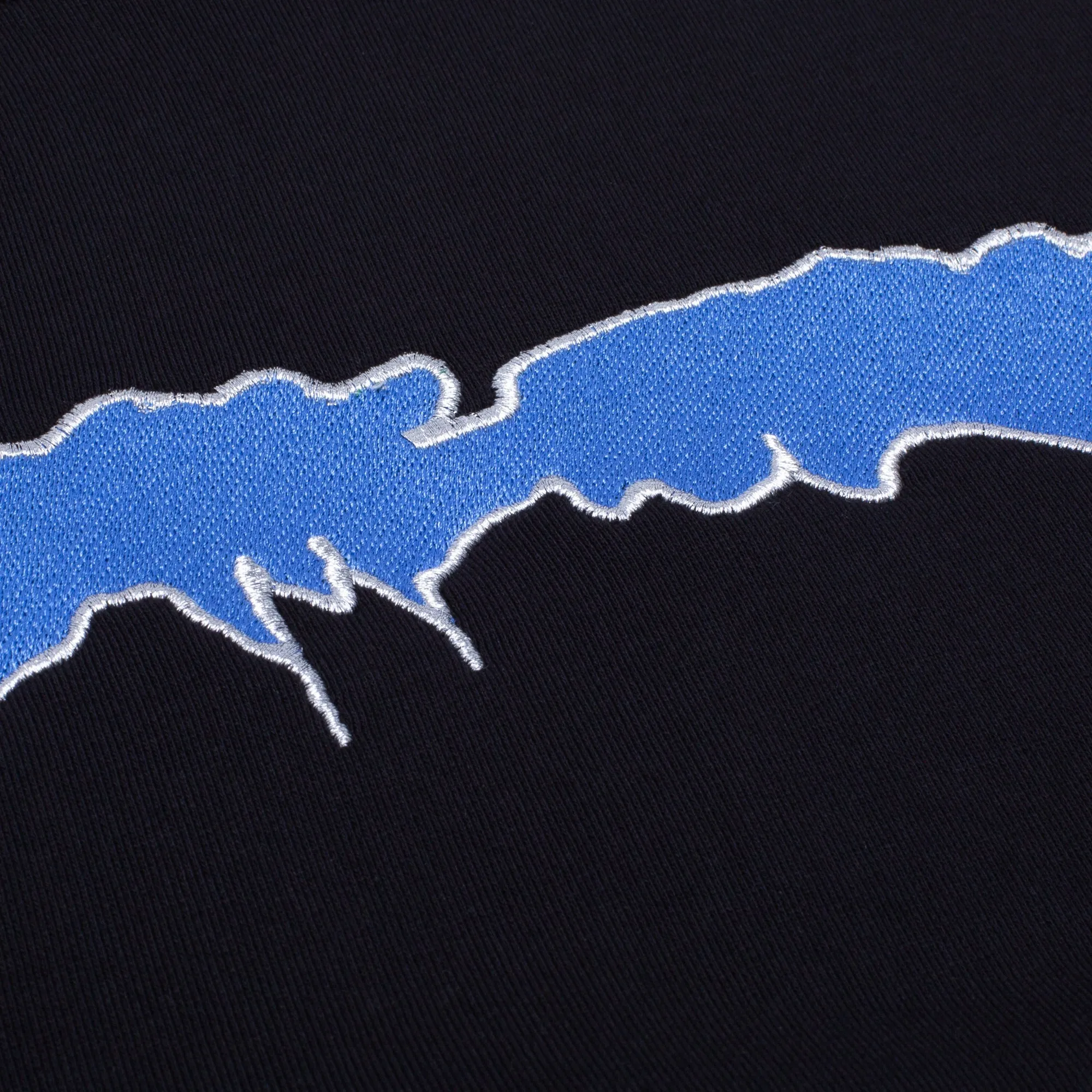 Outline Logo Embroidery Hoodie