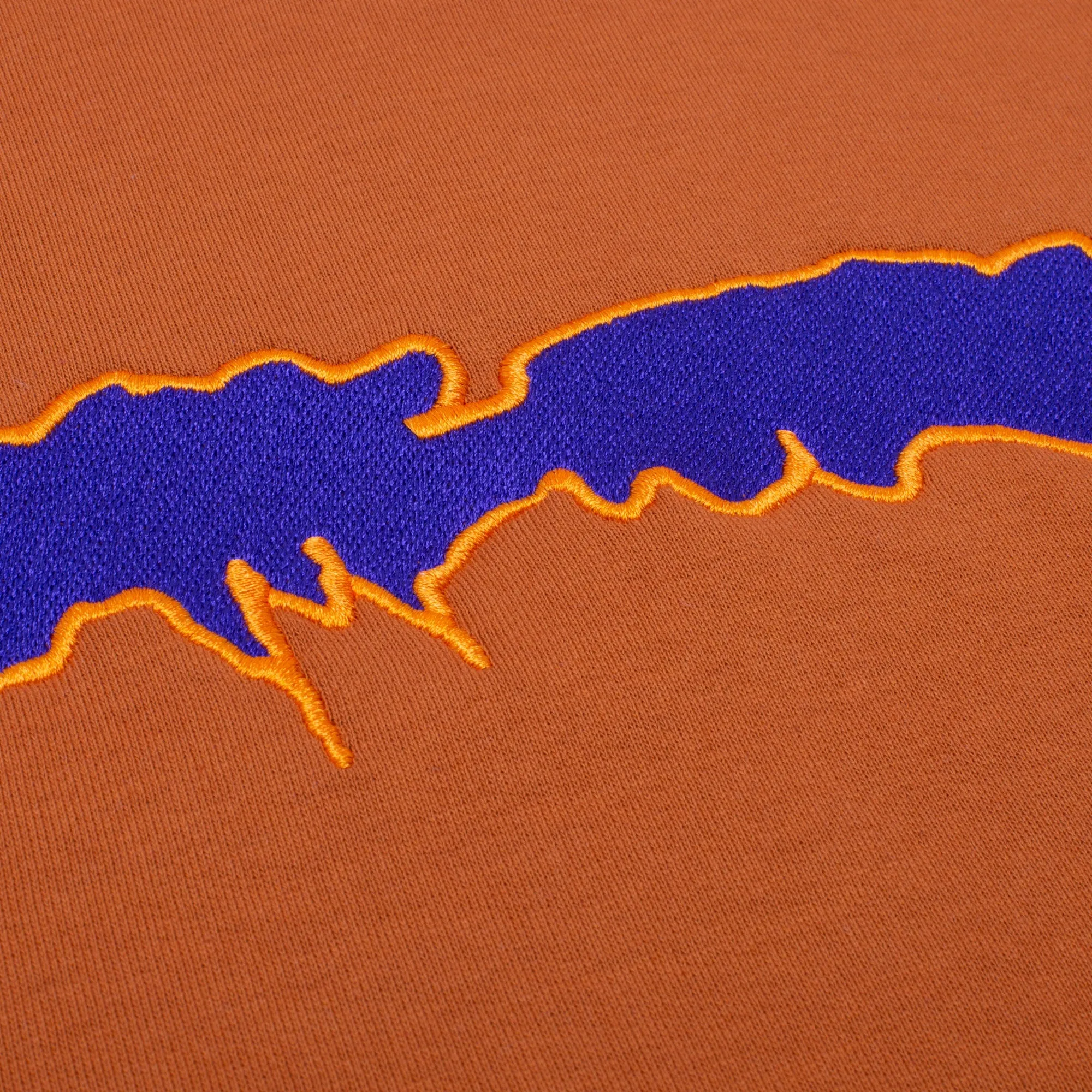 Outline Logo Embroidery Hoodie