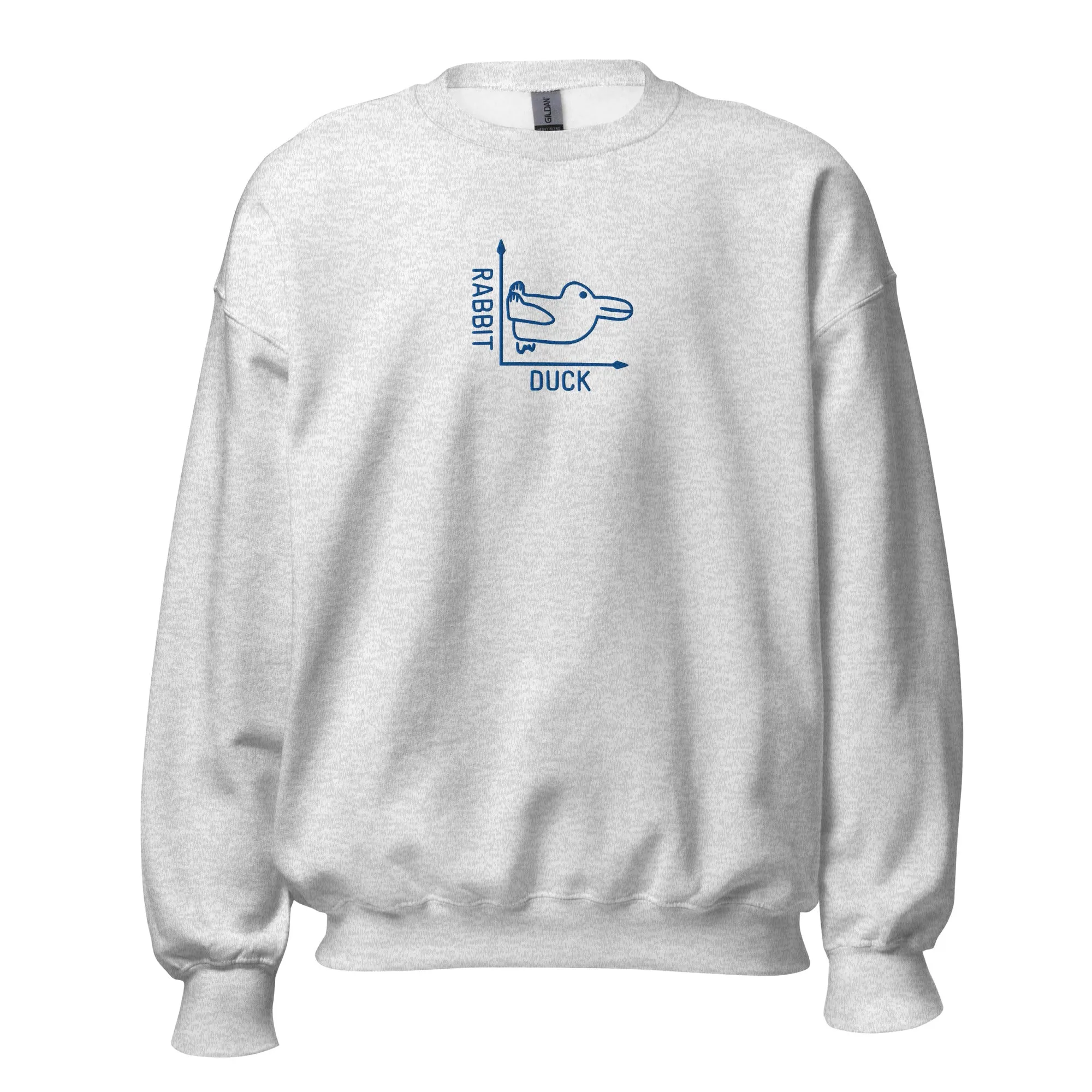 Rabbit-Duck - Embroidered - Sweatshirt