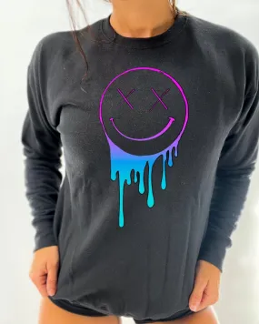 Salty Savage Unisex “OG Drip Smile” Crewneck Sweatshirt