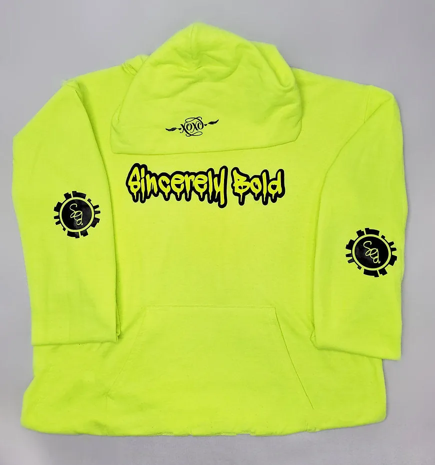 SB Drip Hoodie- Safety Green