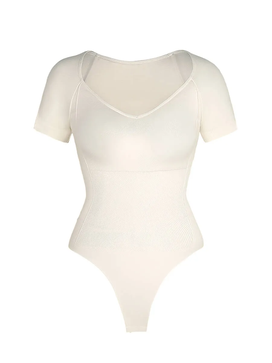 Seamless Strong Chest Support Shapewear Bodysuit