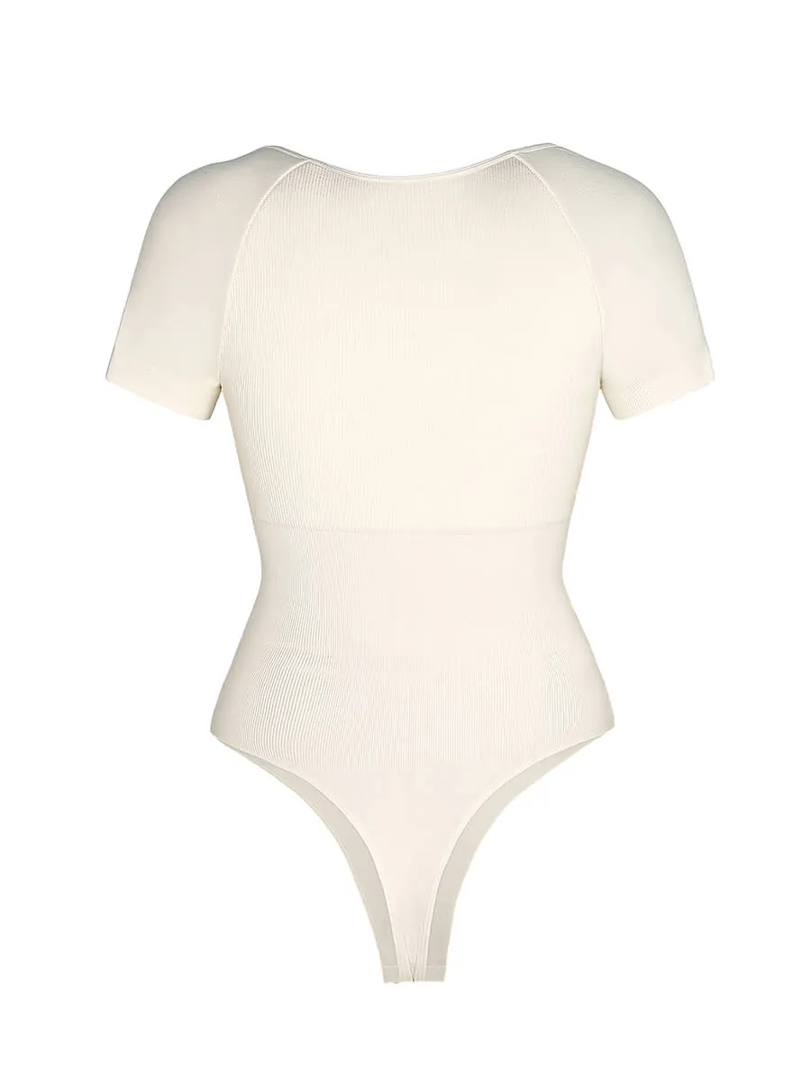 Seamless Strong Chest Support Shapewear Bodysuit