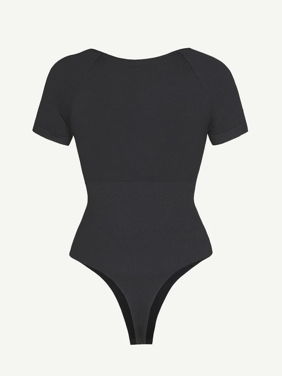 Seamless Strong Chest Support Shapewear Bodysuit