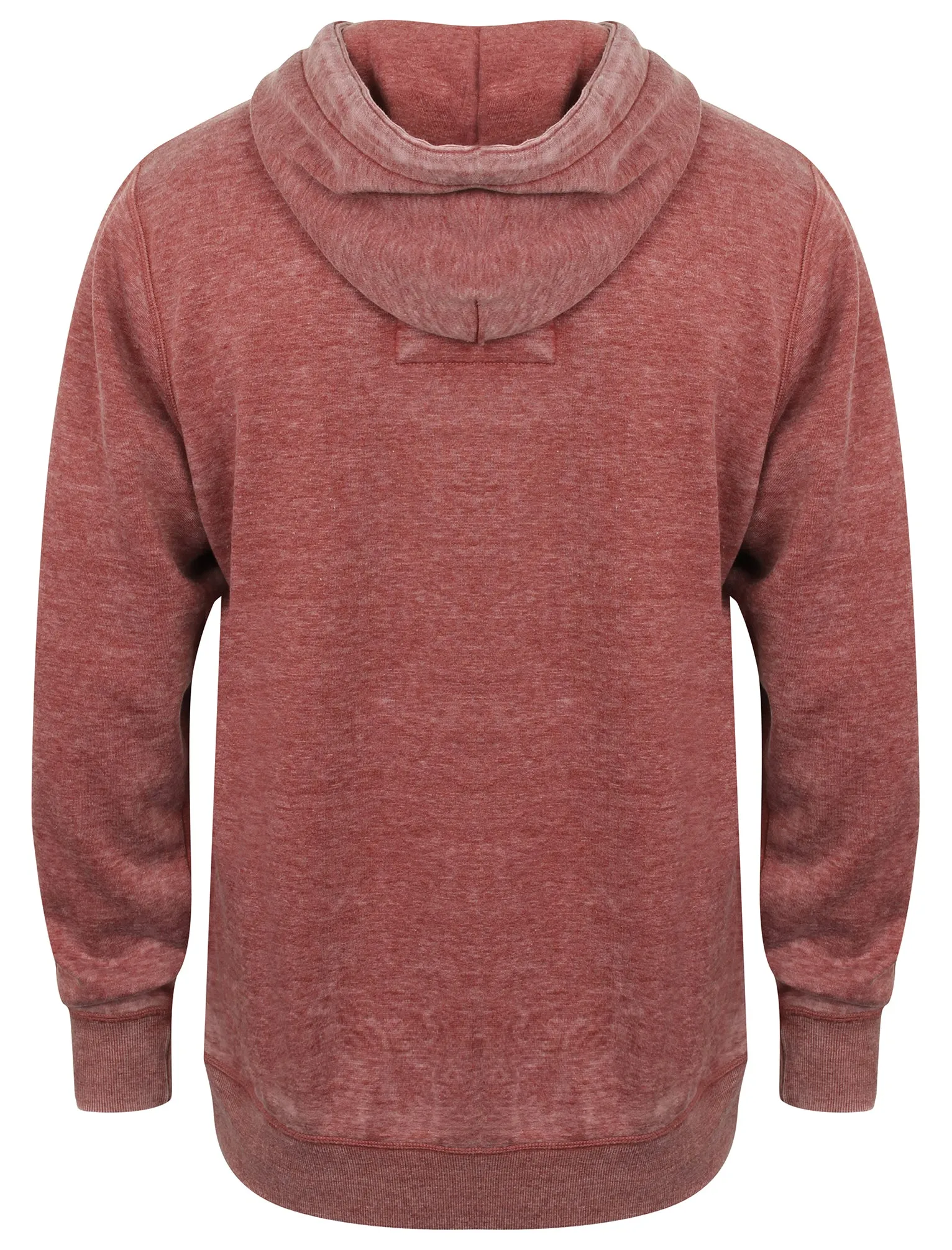Shelby Hill Burnout Pullover Hoodie in Oxblood - Tokyo Laundry