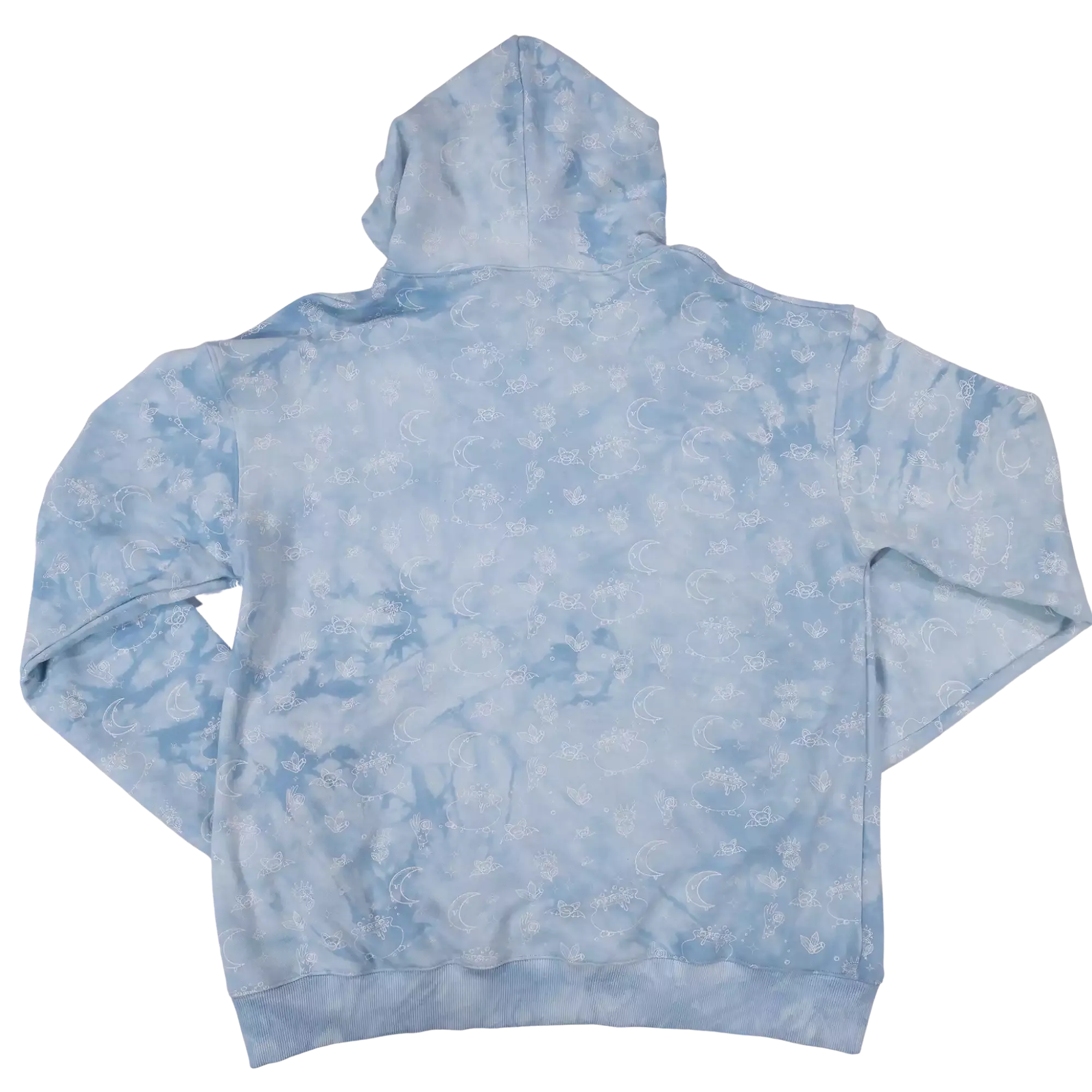 Slime Drips Witch Pattern Hoodie