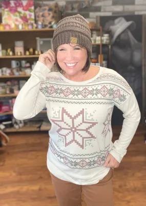 Snowflake Sweatershirt