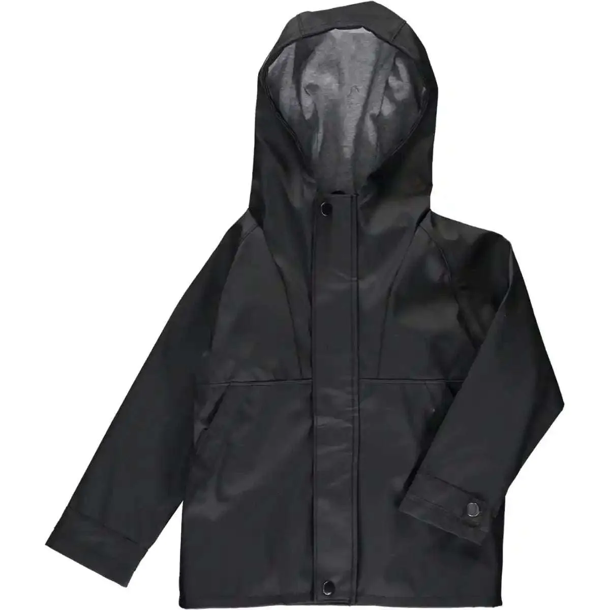 Splash Black Raincoat
