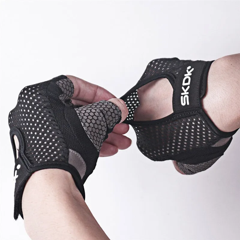 Sport Gloves for Training Gloves with Wrist Support for Fitness Gloves full palm protection for pull-up fitness A1