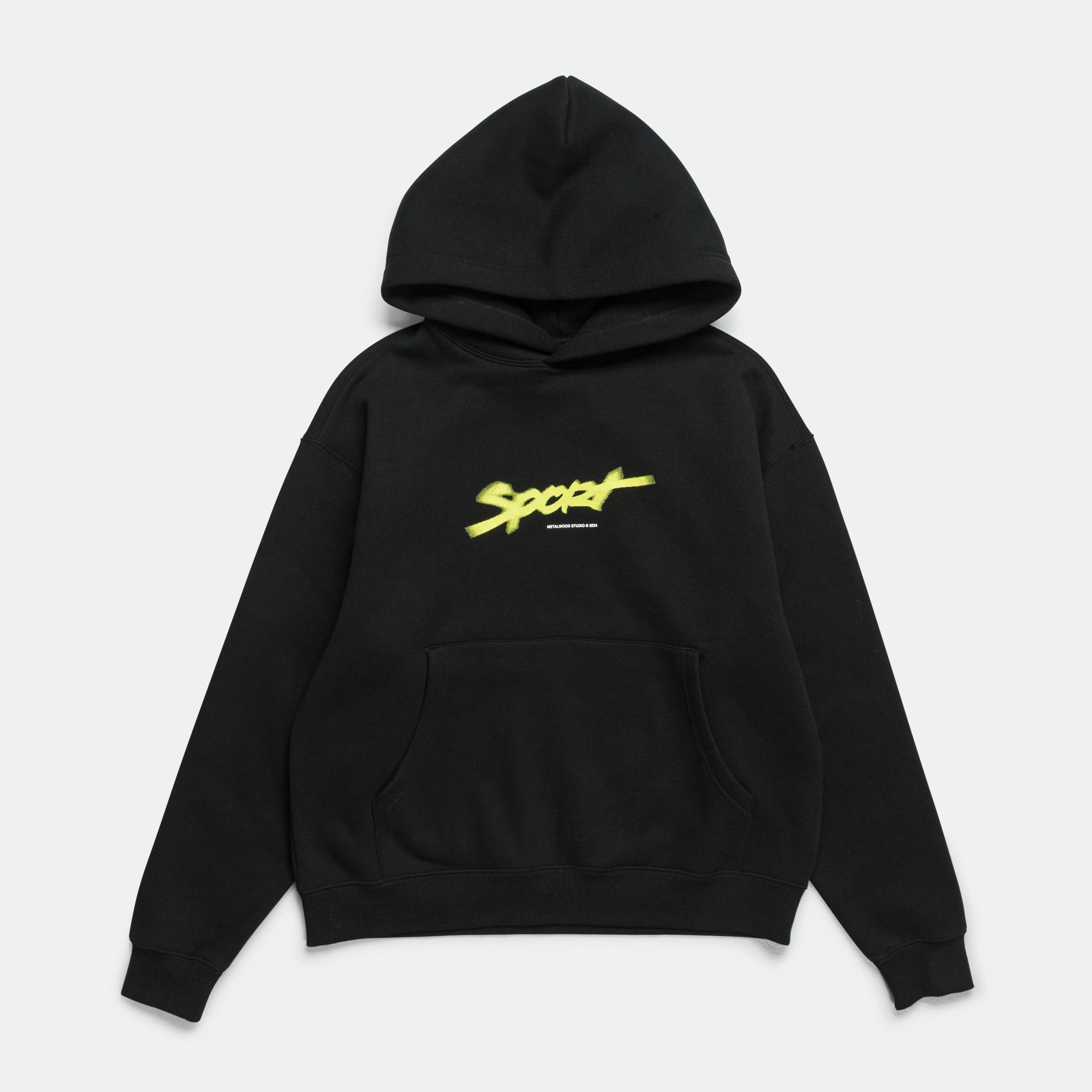Sport Hooded Sweatshirt - Black