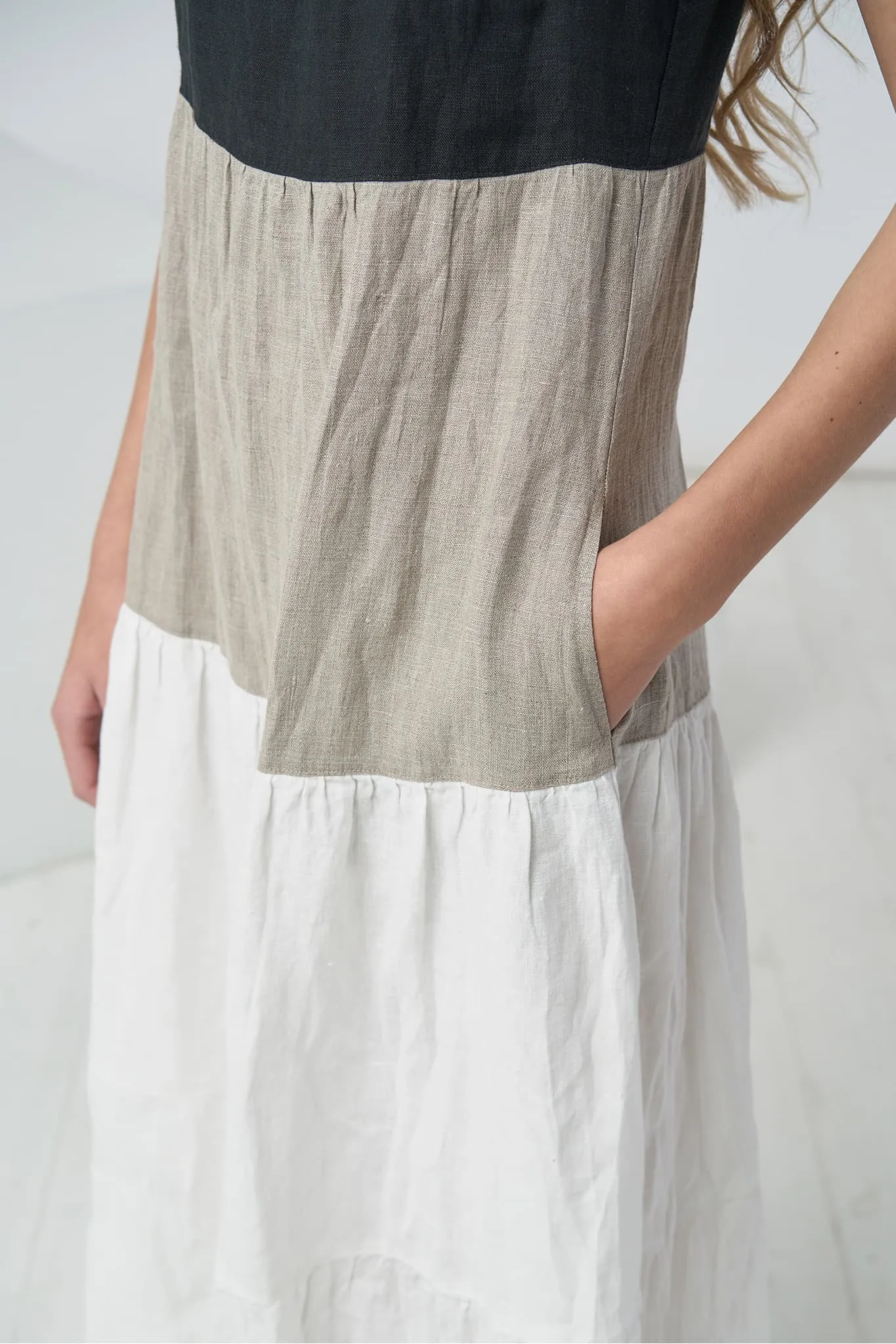 Summer linen dress Judit