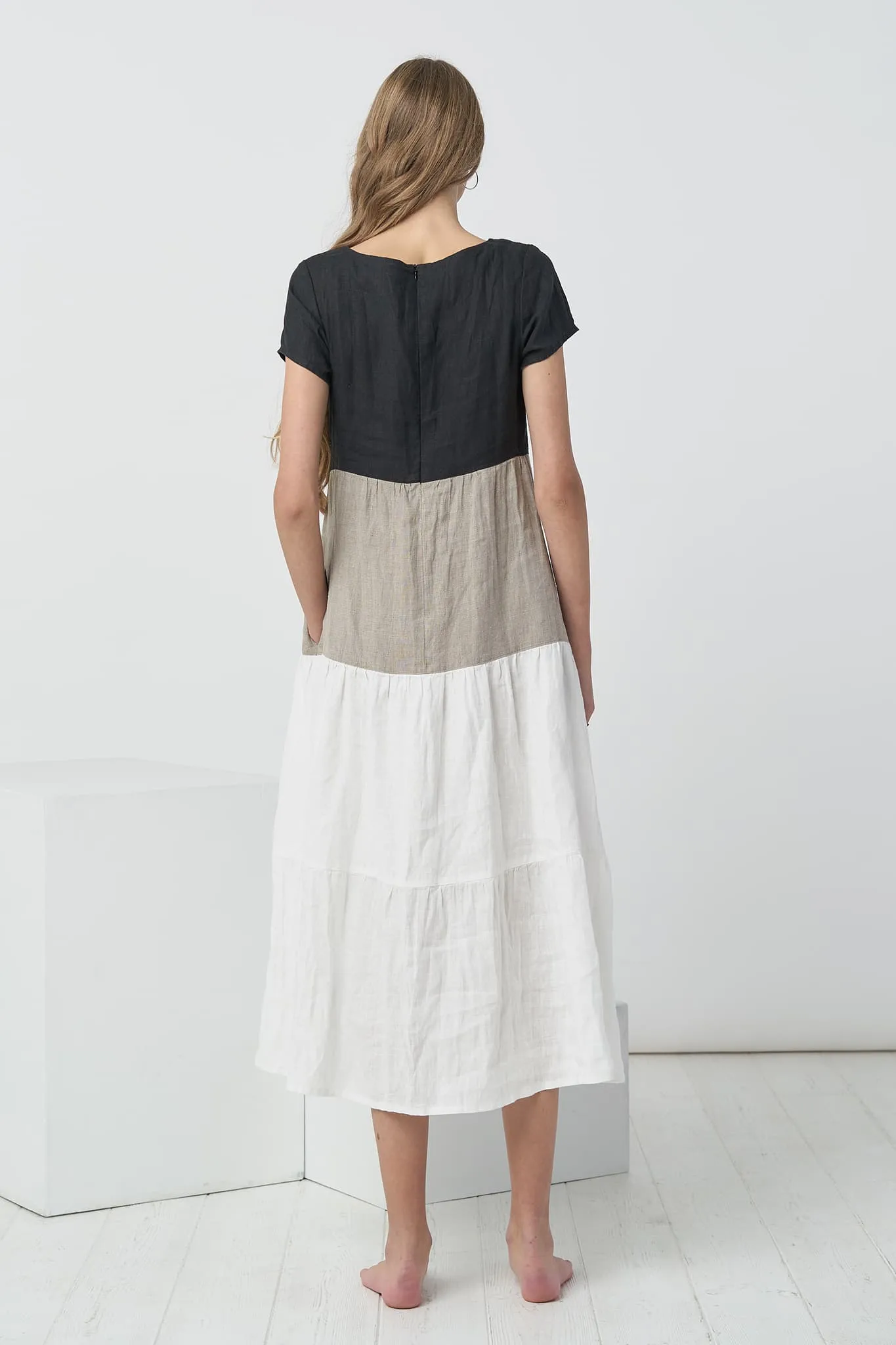 Summer linen dress Judit