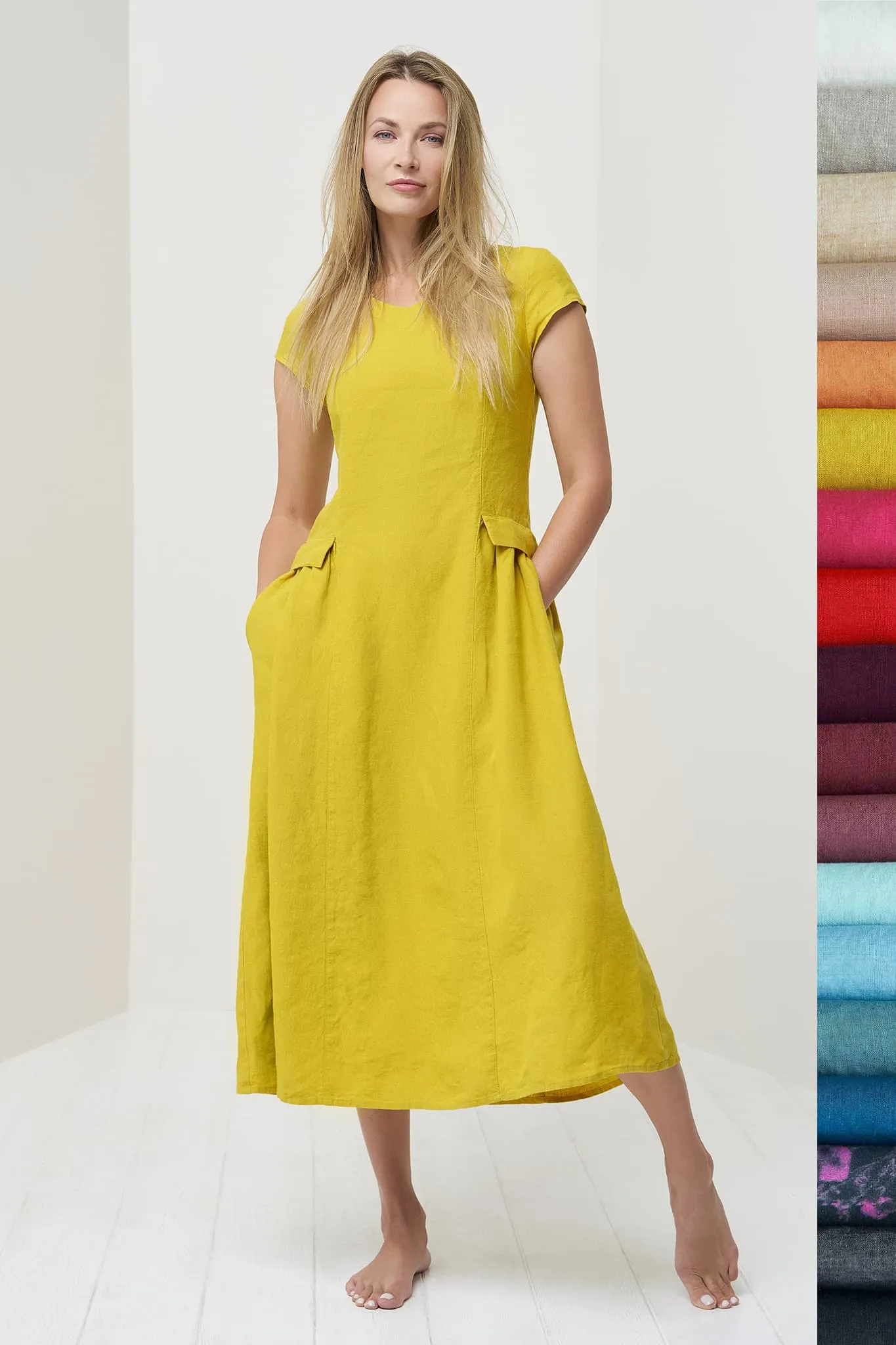 Summer linen dress Jura