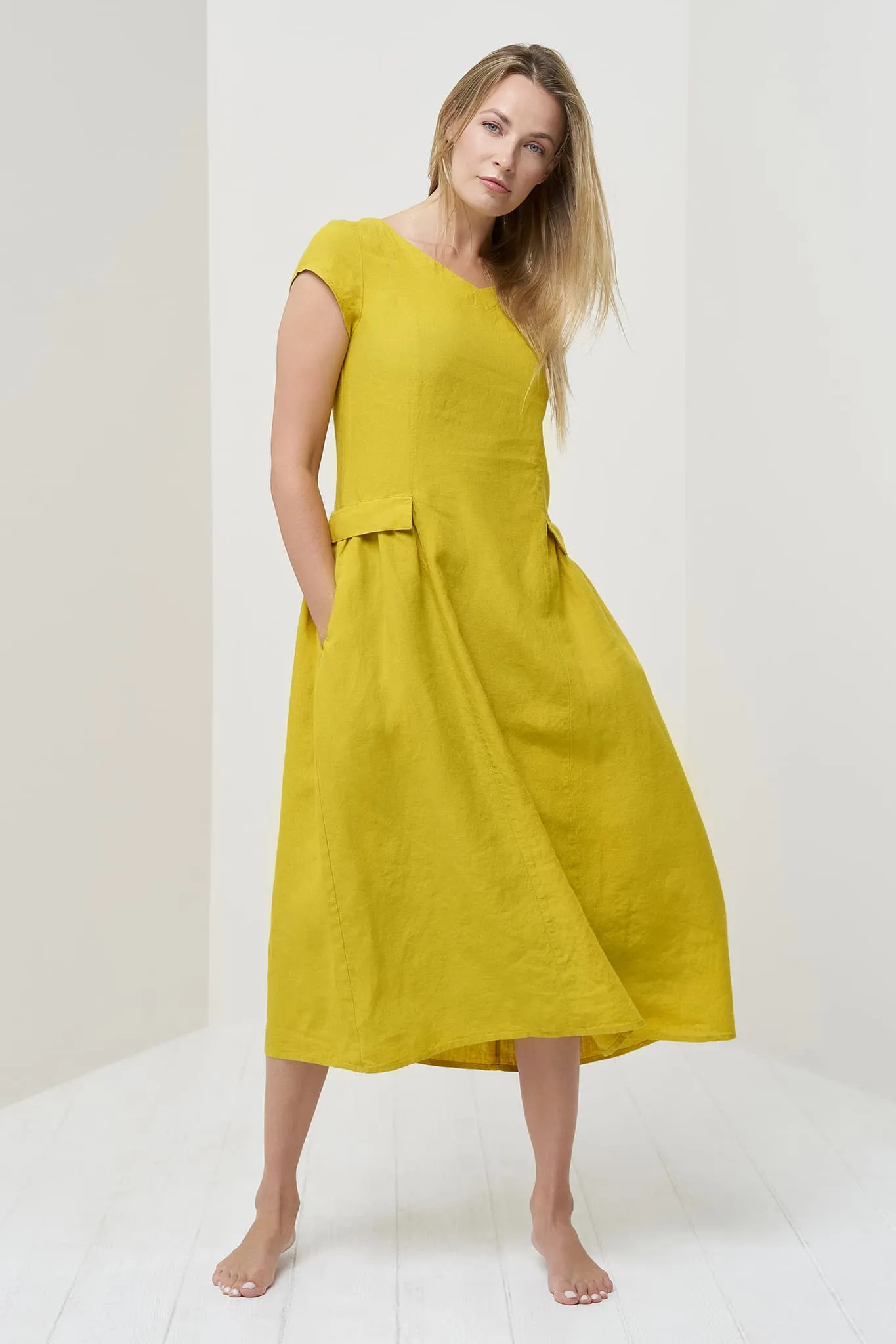 Summer linen dress Jura