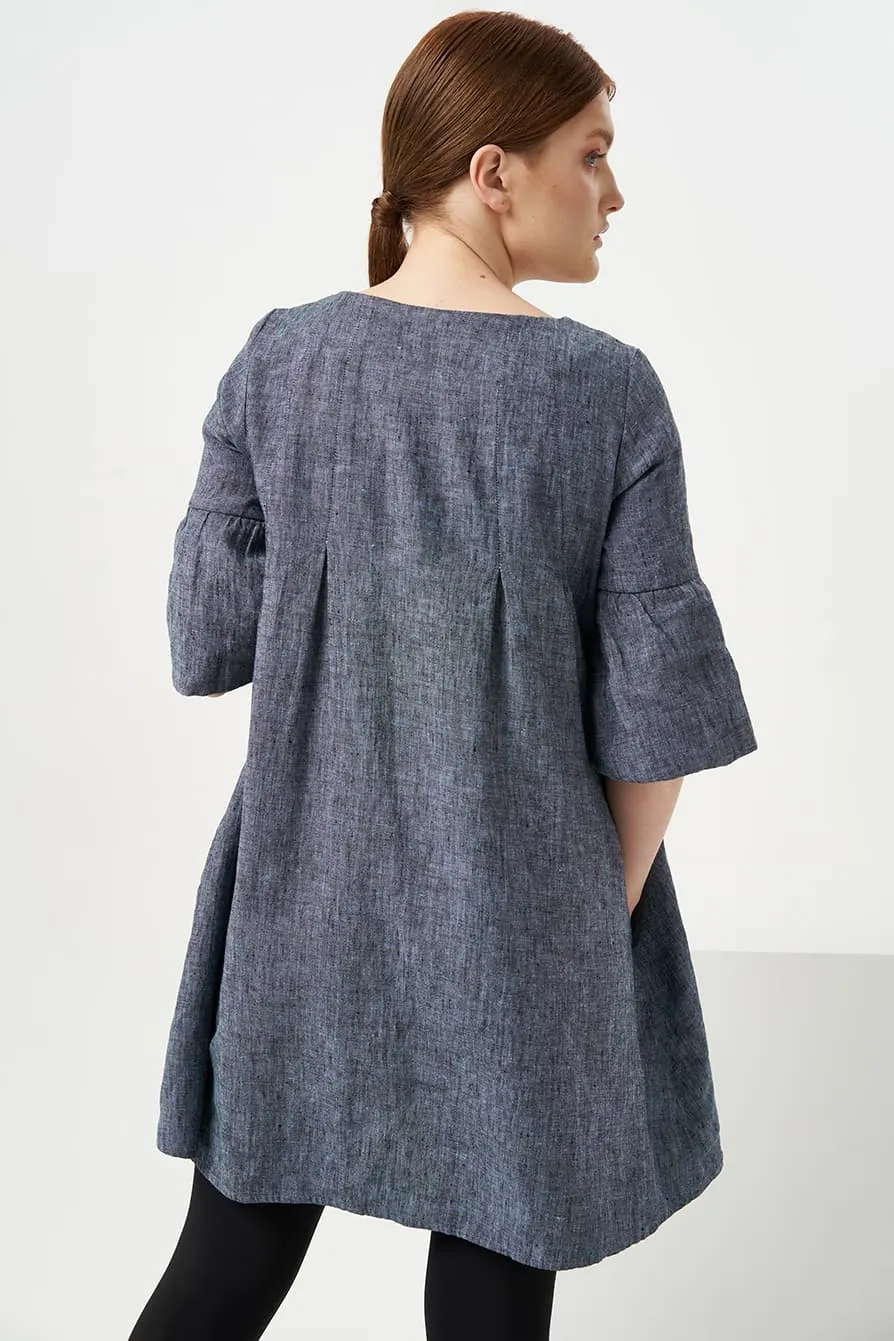 Summer linen dress Silva