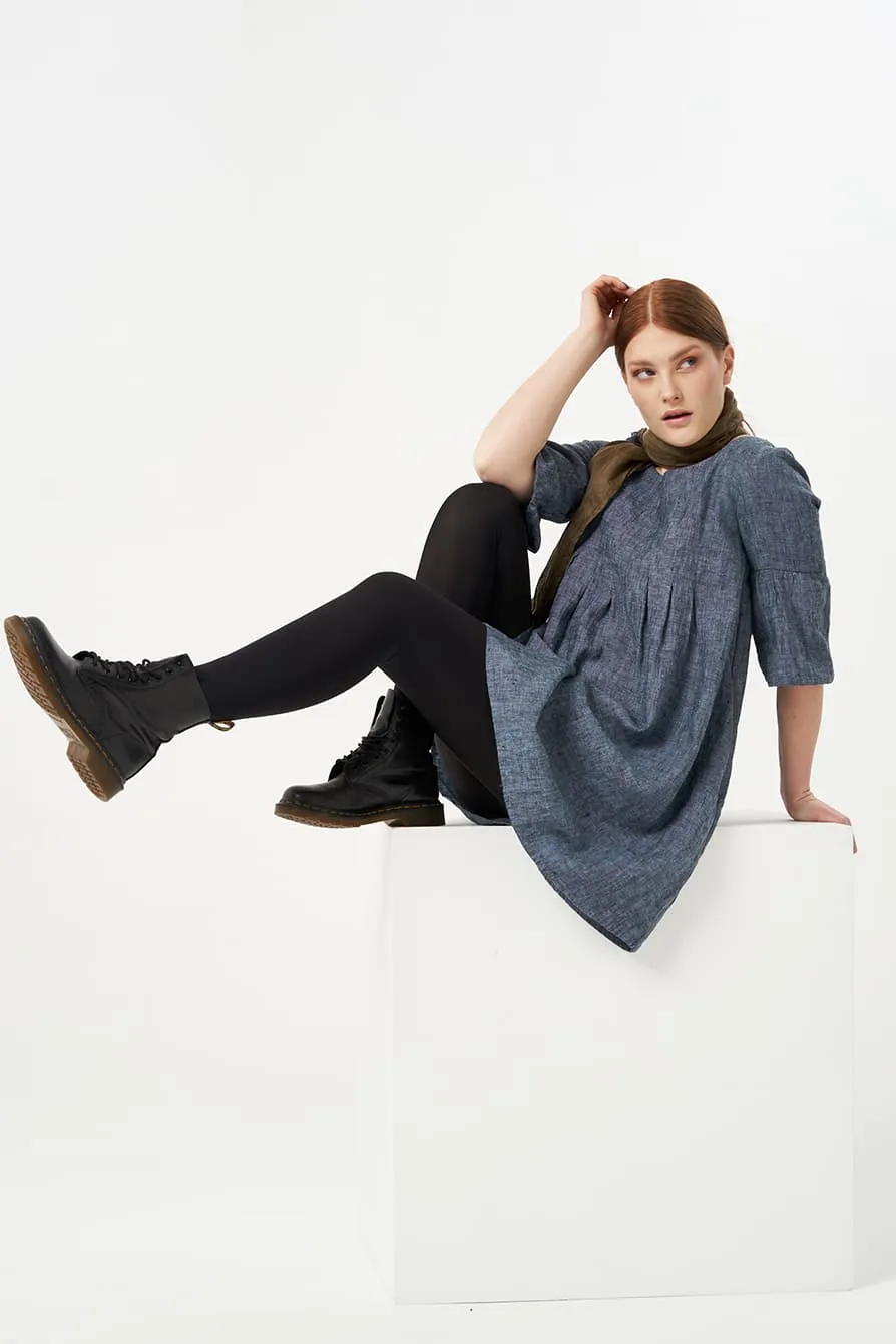 Summer linen dress Silva