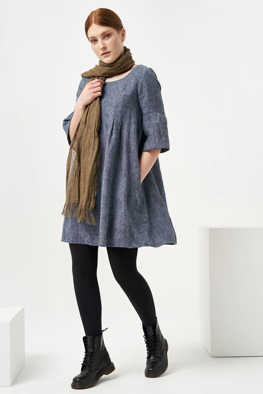 Summer linen dress Silva