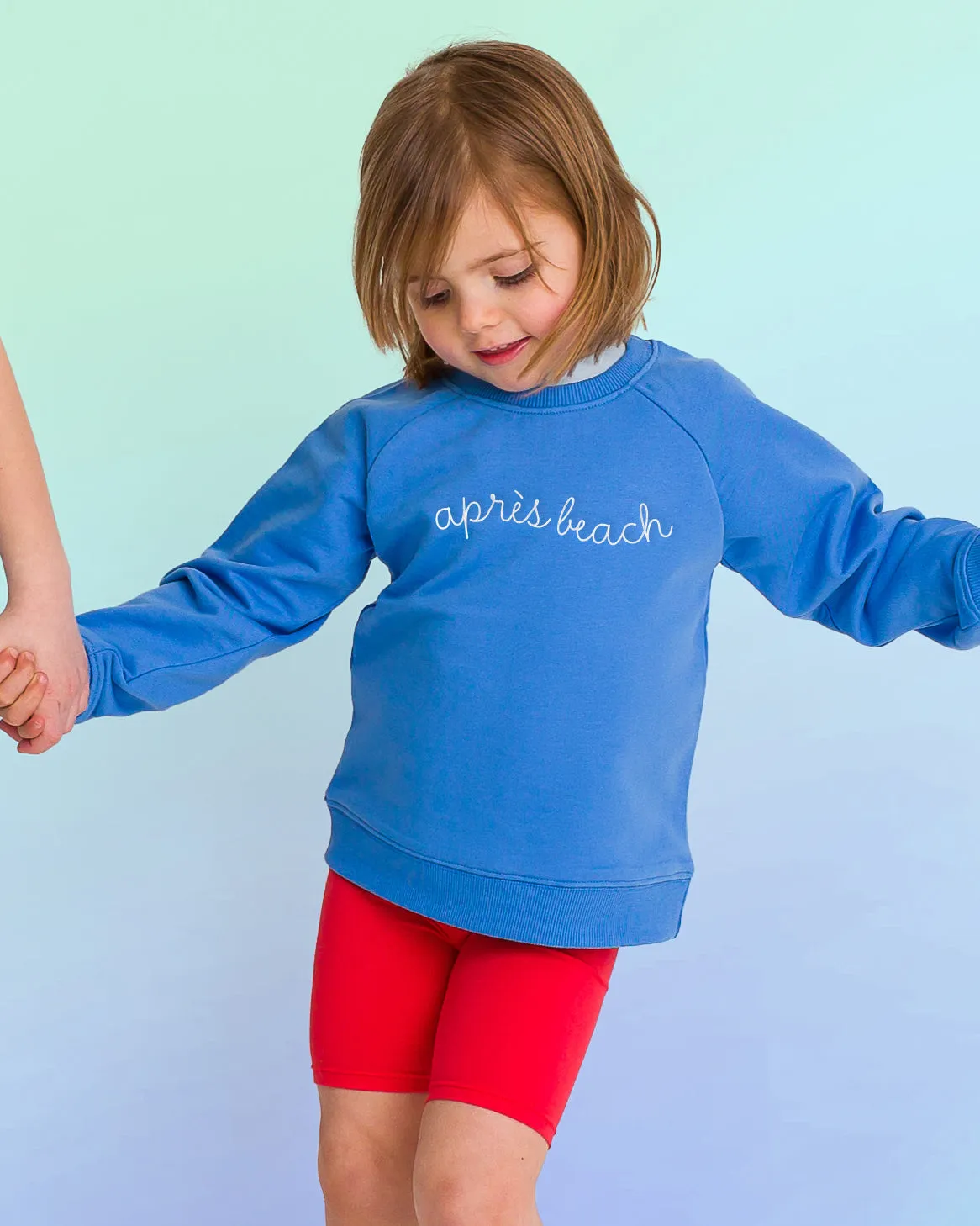 The Organic Pullover Sweatshirt Apres Beach [Marine Blue]
