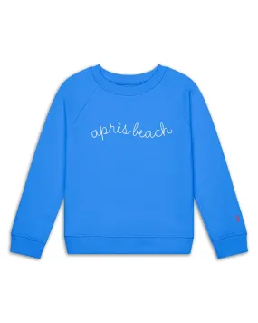 The Organic Pullover Sweatshirt Apres Beach [Marine Blue]