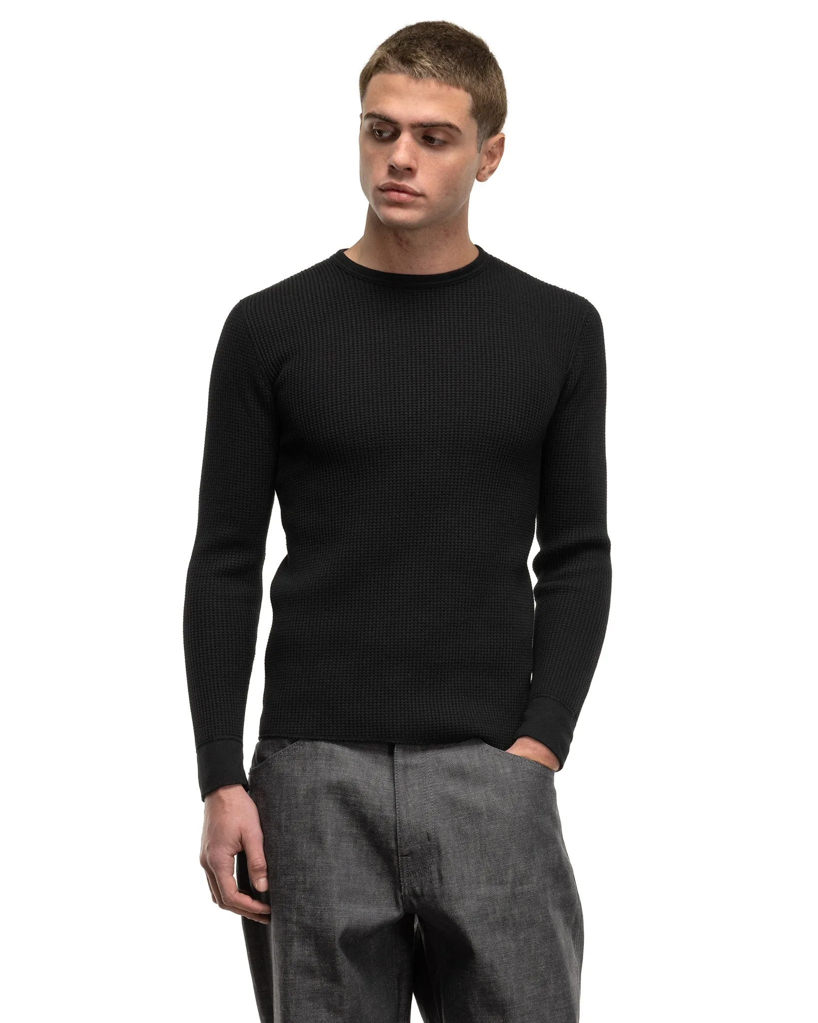 Thermal Crew Neck Black