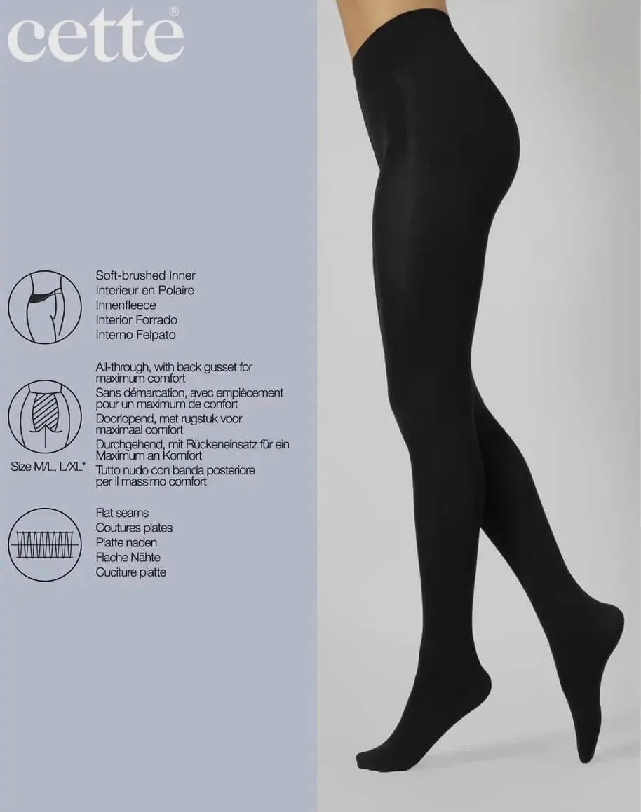 Thermal Warm Fleece Lined Tights