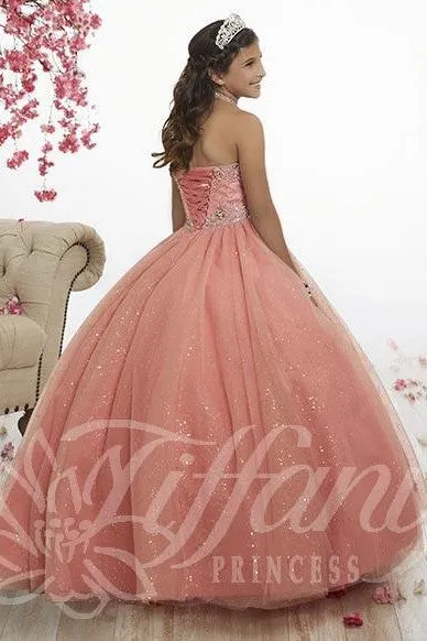 Tiffany 13598 Girls Pageant Ballgown