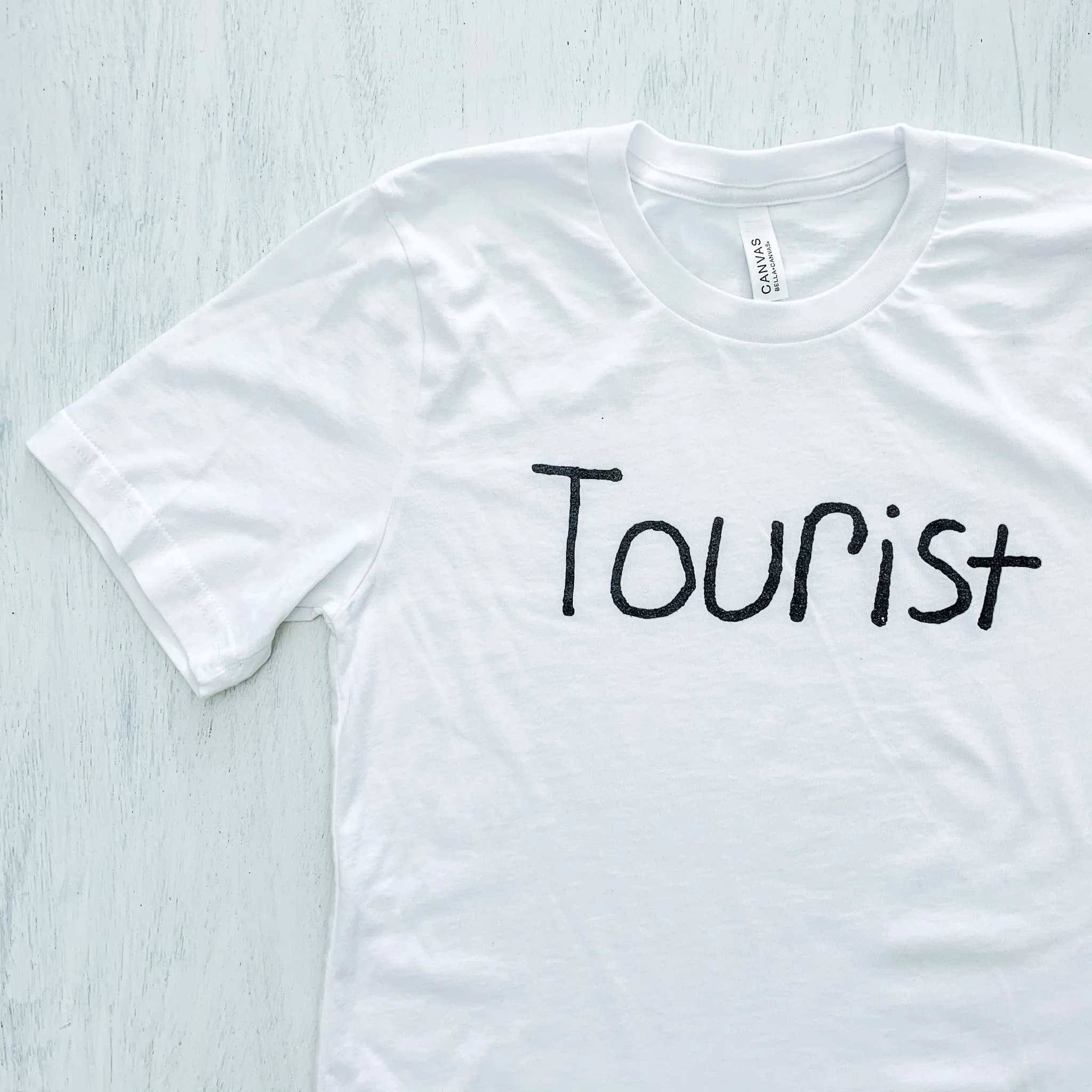 TOURIST T-SHIRT (white)