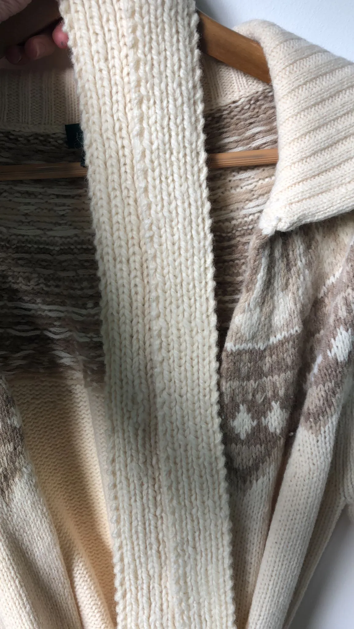 Vintage Ralph Lauren fairisle knit cardigan