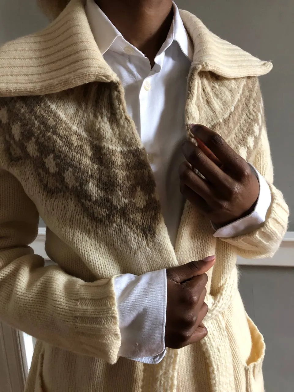 Vintage Ralph Lauren fairisle knit cardigan