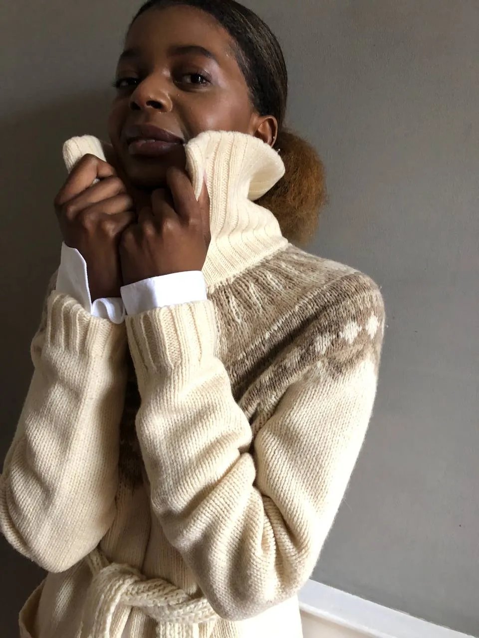 Vintage Ralph Lauren fairisle knit cardigan