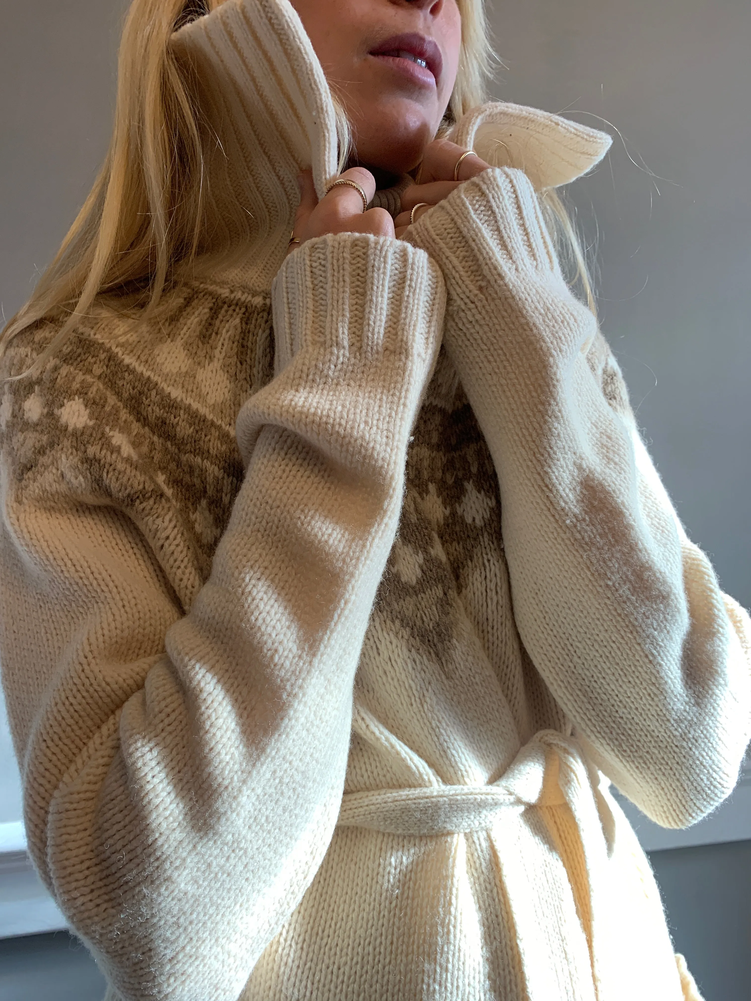 Vintage Ralph Lauren fairisle knit cardigan