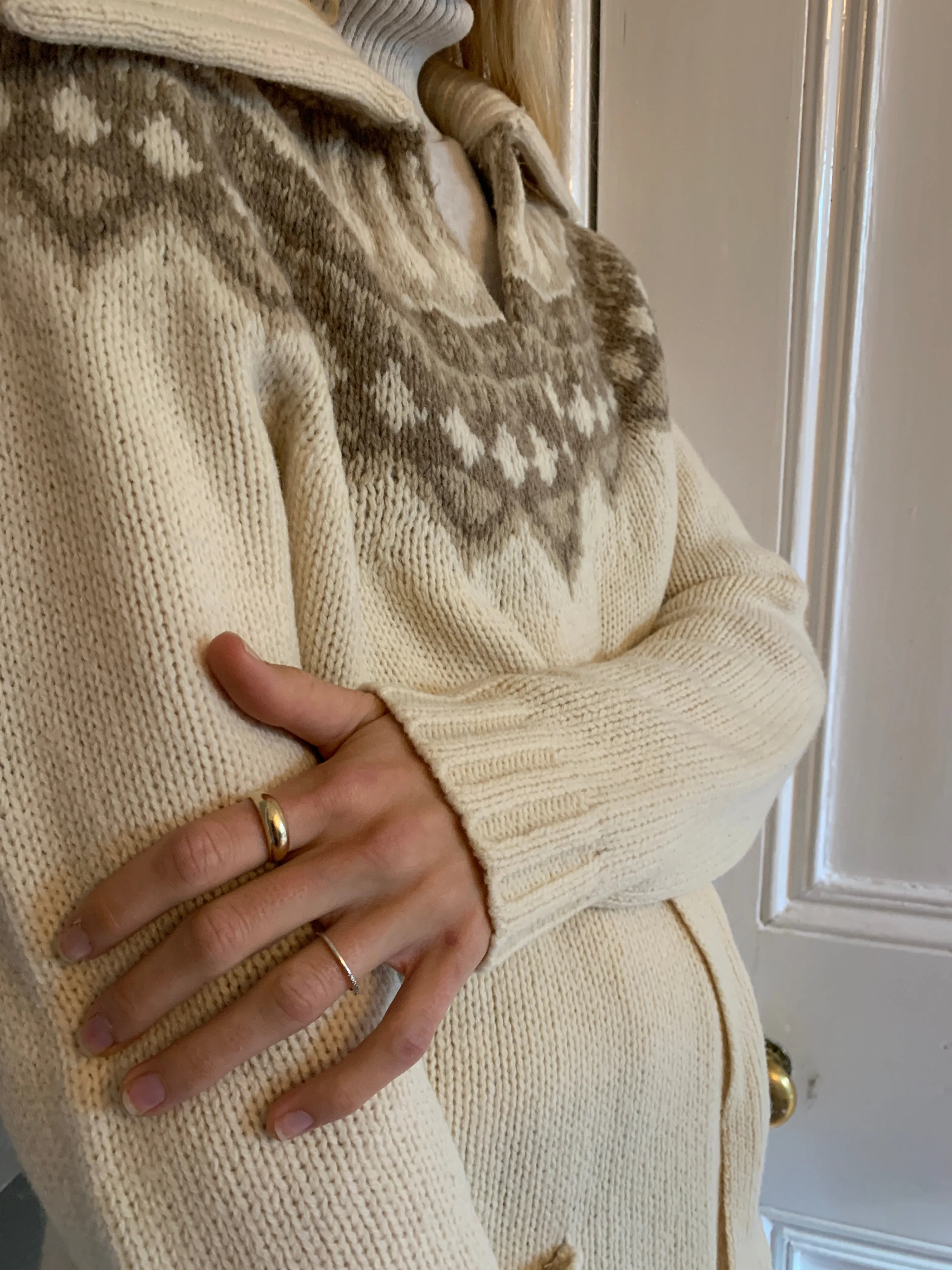 Vintage Ralph Lauren fairisle knit cardigan