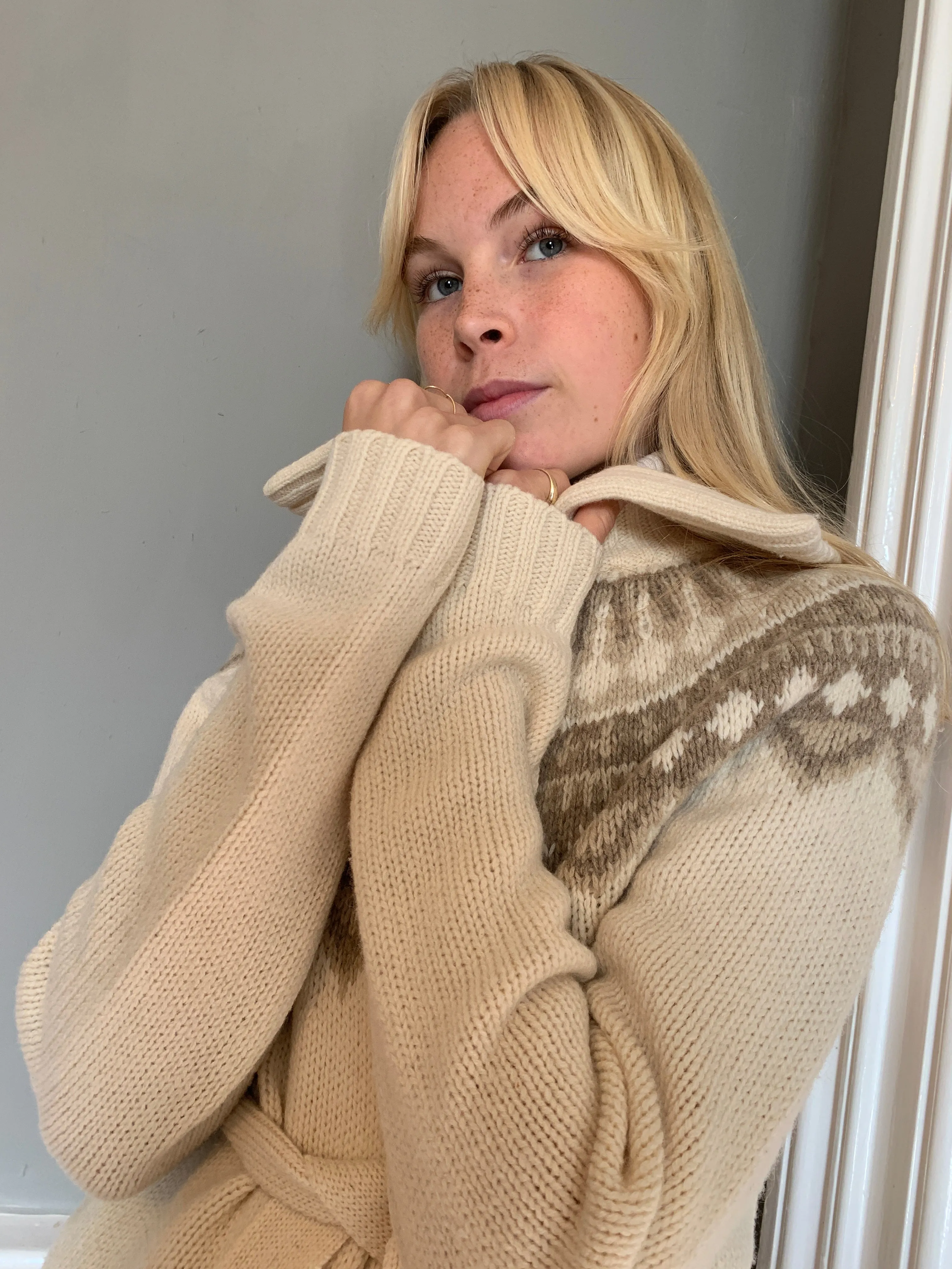 Vintage Ralph Lauren fairisle knit cardigan