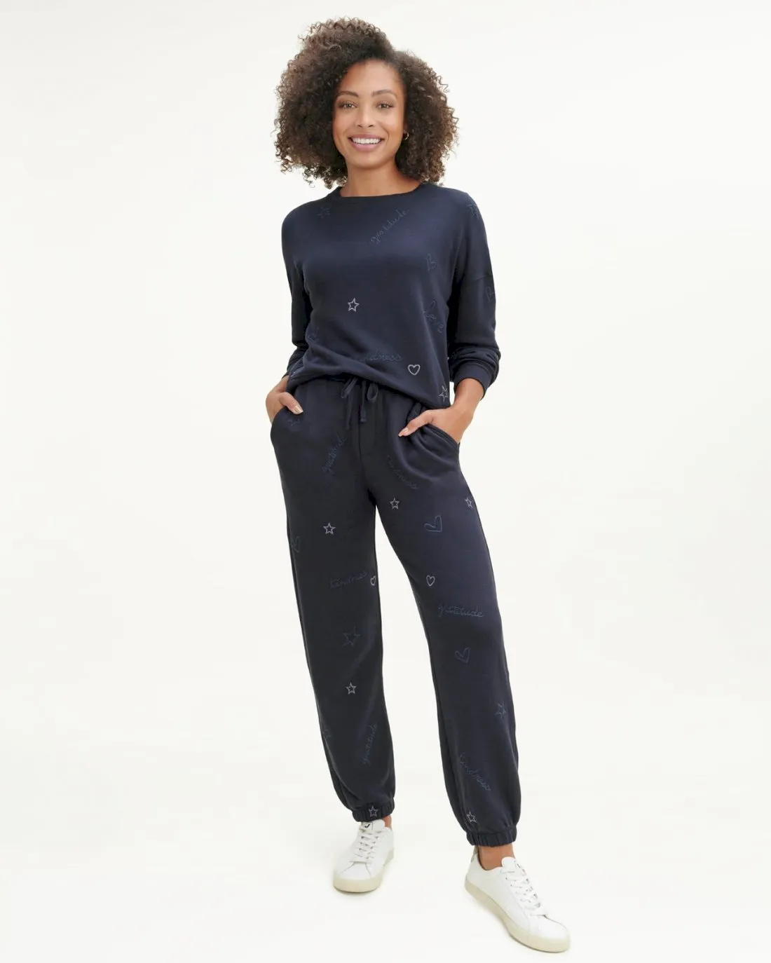Virtue Embroidered Jogger