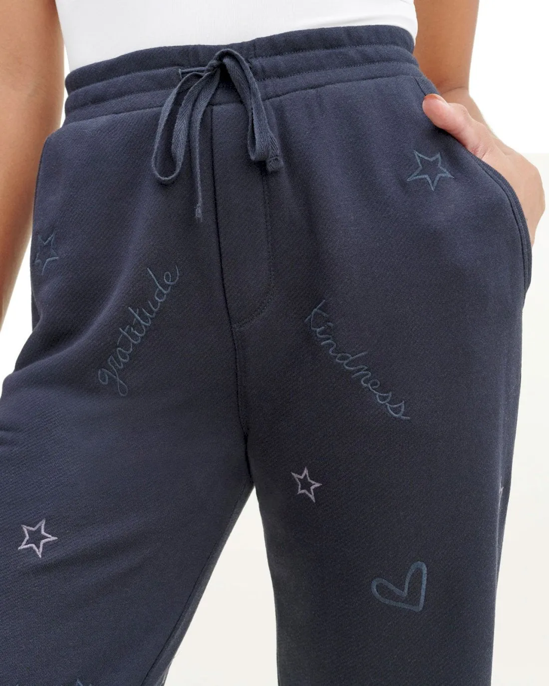 Virtue Embroidered Jogger