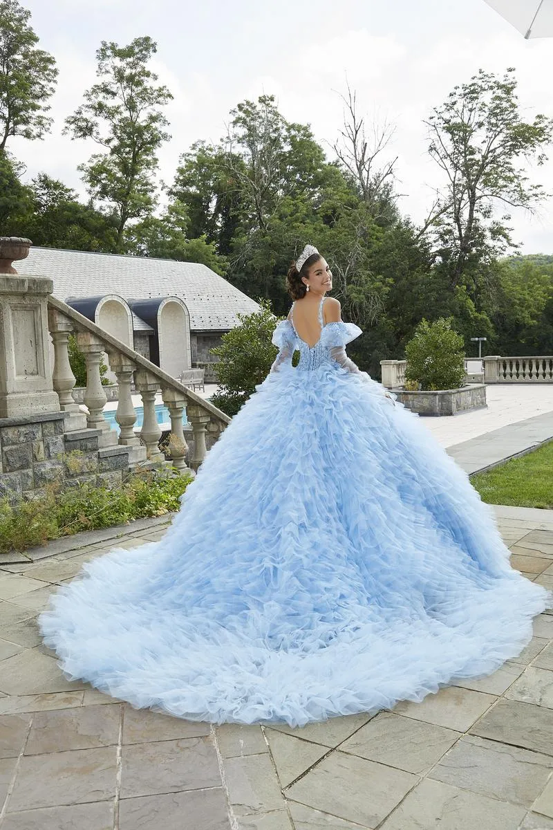 Vizcaya by Morilee Ruffle Tulle Quince Overskirt 89417