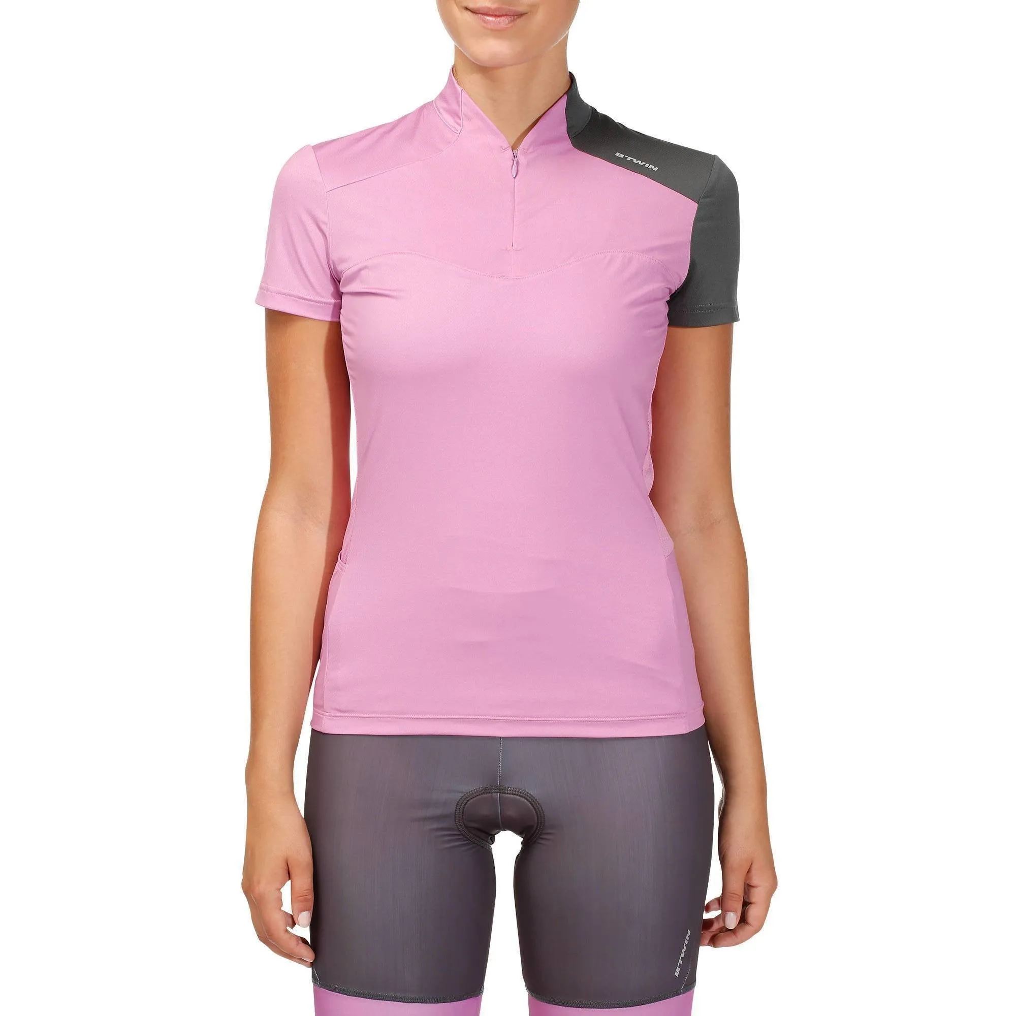 Women's Short Sleeve Cycling Jersey 500